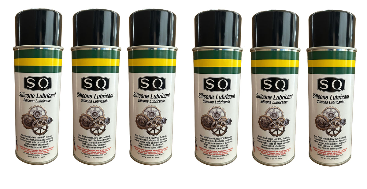 SQ Silicone Lubricant, 11 oz per can  SQ Products