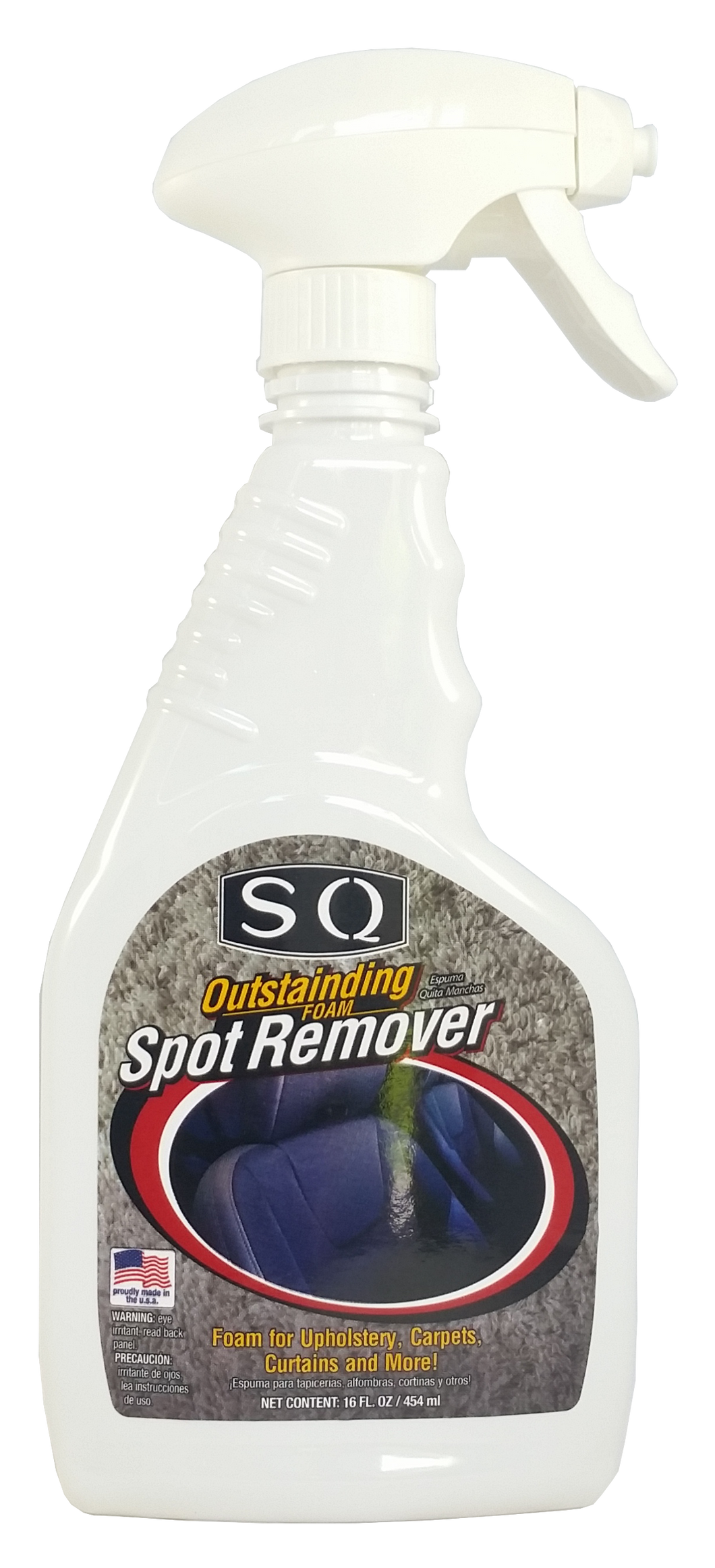 Outstainding Spot and Stain Remover for Upholstery and Fabric, 16 oz