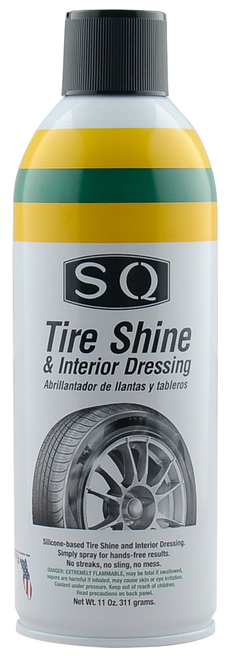 SQ Tire Shine, 11 oz per can – SQ Products